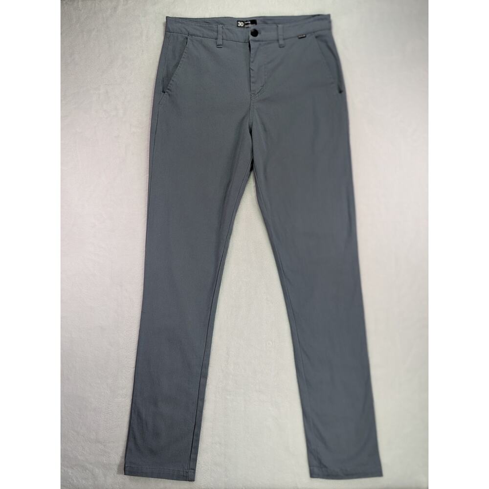 Hurley Men's Size 30W 33L (measures 33W) Gray Icon Relaxed Fit Pants